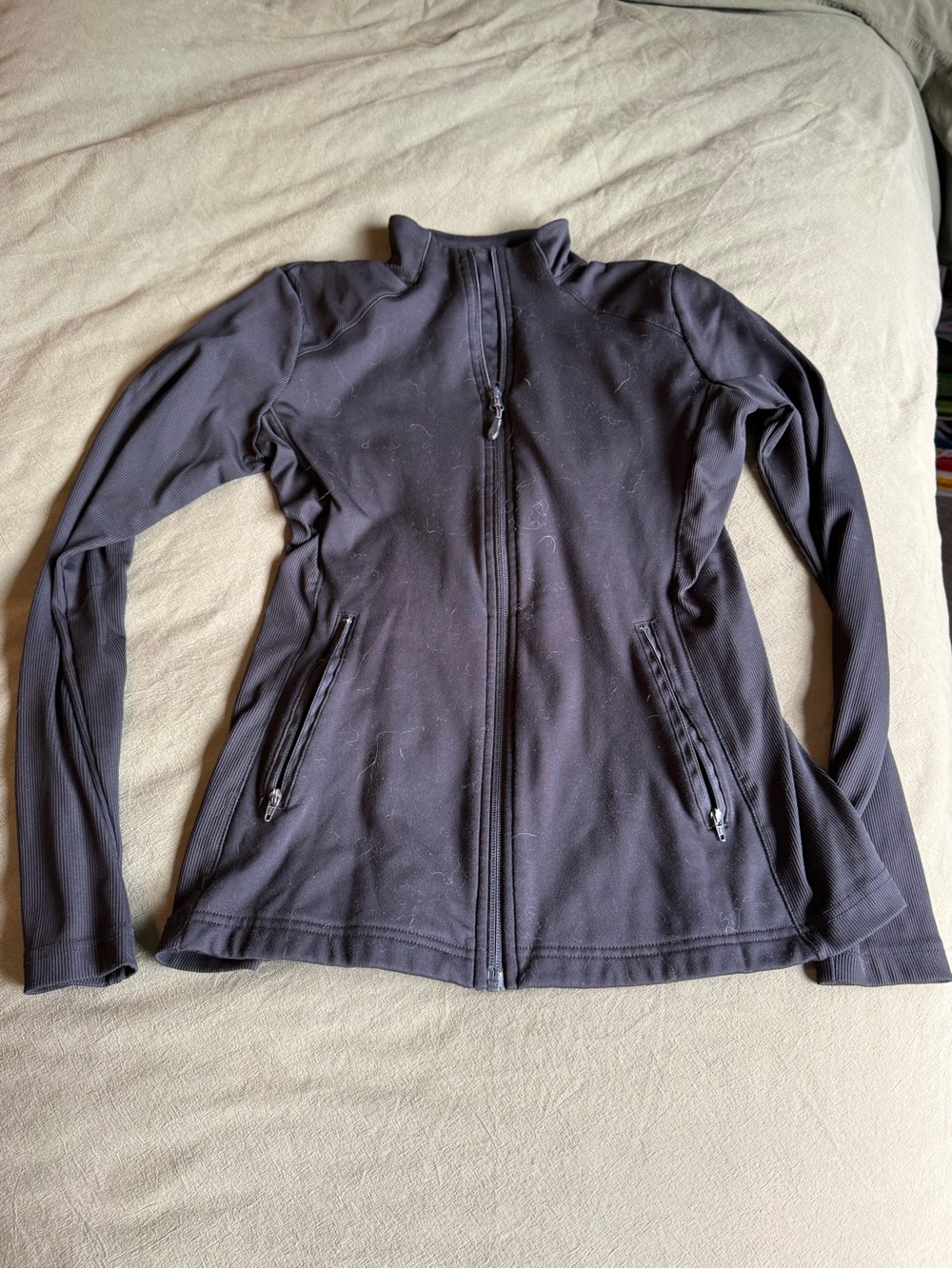 32 Degrees Women's Black Full-Zip Utility Jacket